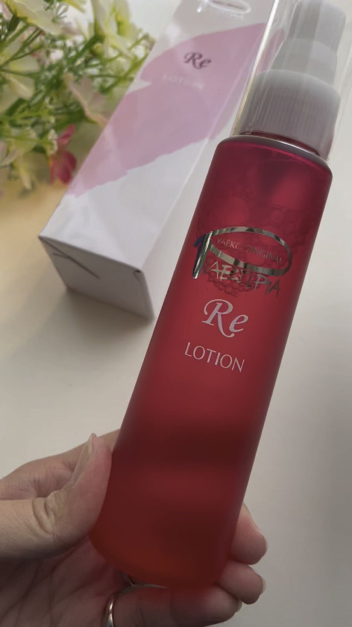 ローションRE/ピアベルピア/化粧水の動画クチコミ1つ目