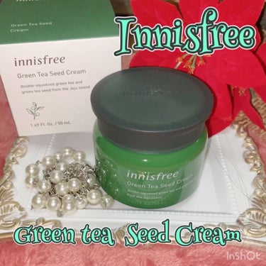 グリーンティーシード クリーム/innisfree/フェイスクリームを使ったクチコミ（1枚目）