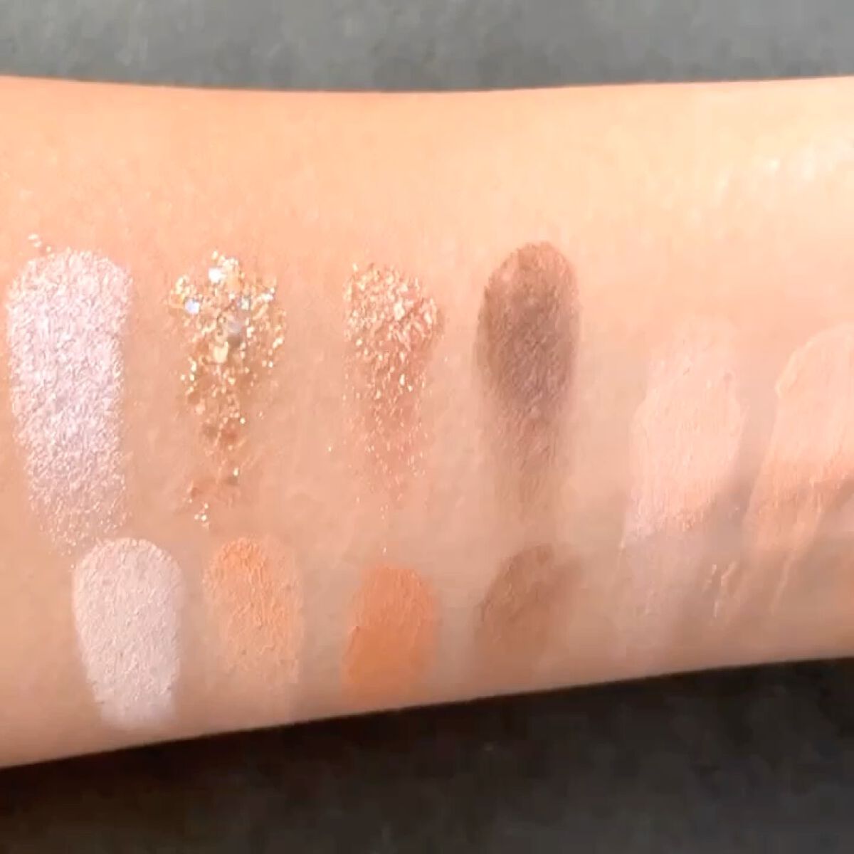 ミックスブラーリングアイパレット/wakemake/マルチパレットを使ったクチコミ（3枚目）