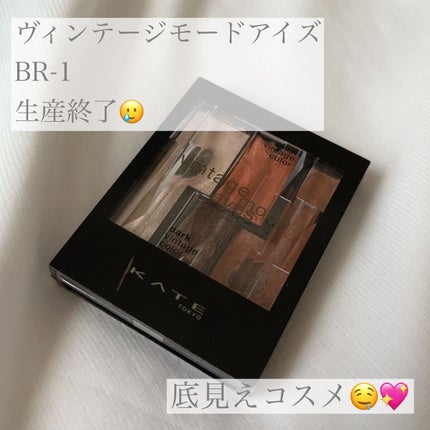 ヴィンテージモードアイズ/KATE/アイシャドウパレットを使ったクチコミ(1枚目)
