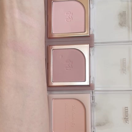 フラッターブラッシャー/mude/パウダーチークを使ったクチコミ(6枚目)