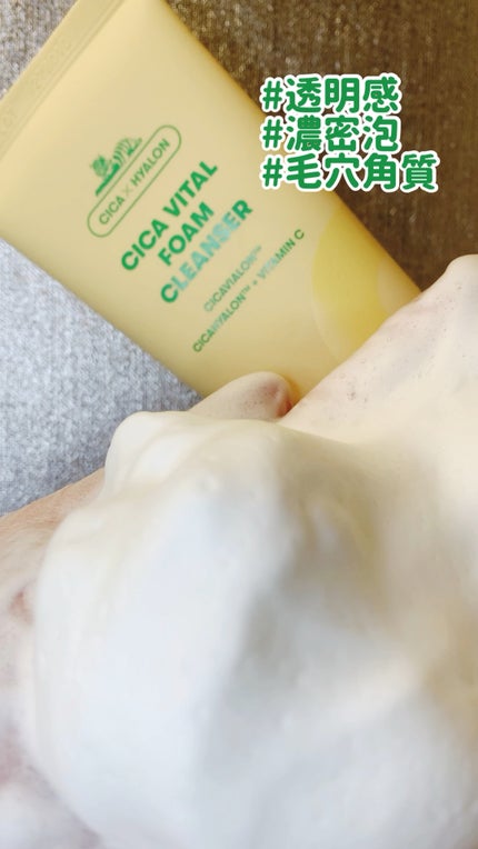 シカバイタル フォームクレンザー/VT/洗顔フォームを使ったクチコミ(1枚目)