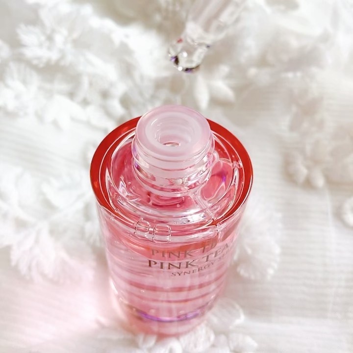 ピンクティーツリーシナジーセラム/APLIN/美容液を使ったクチコミ（3枚目）