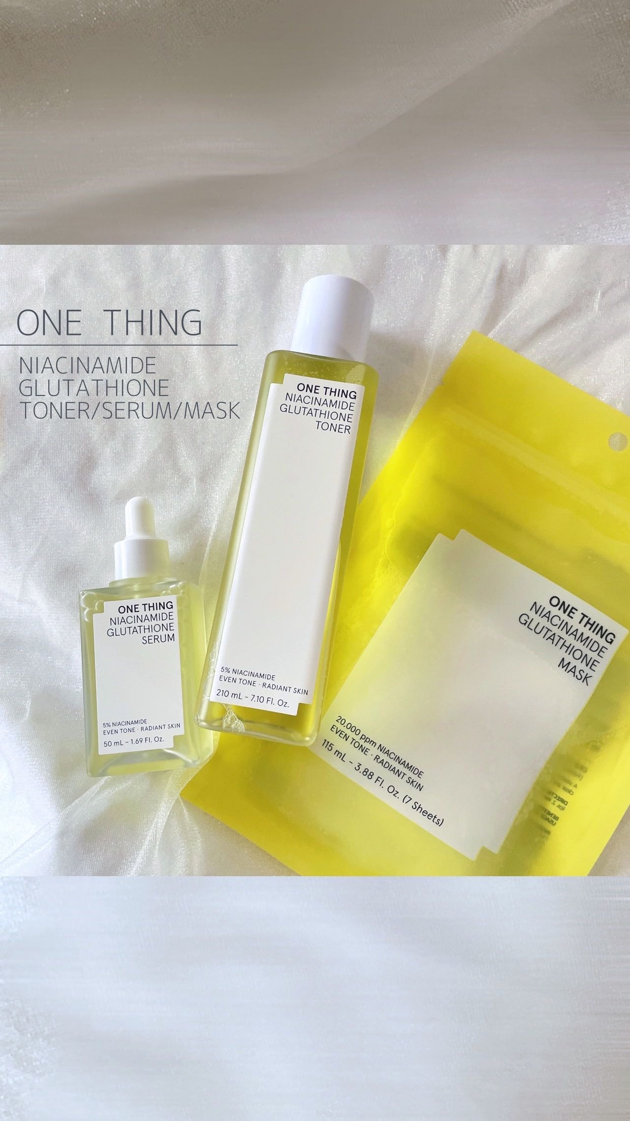 ナイアシンアミドグルタチオントナー/ONE THING/化粧水の人気ショート動画