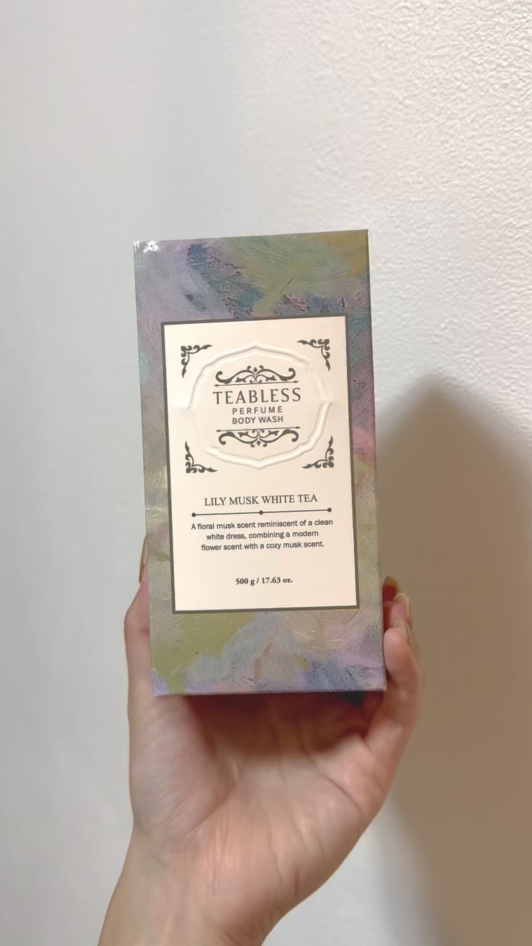 パフュームボディウォッシュ リリームスクホワイトティー/TEABLESS/ボディソープを使ったクチコミ（1枚目）