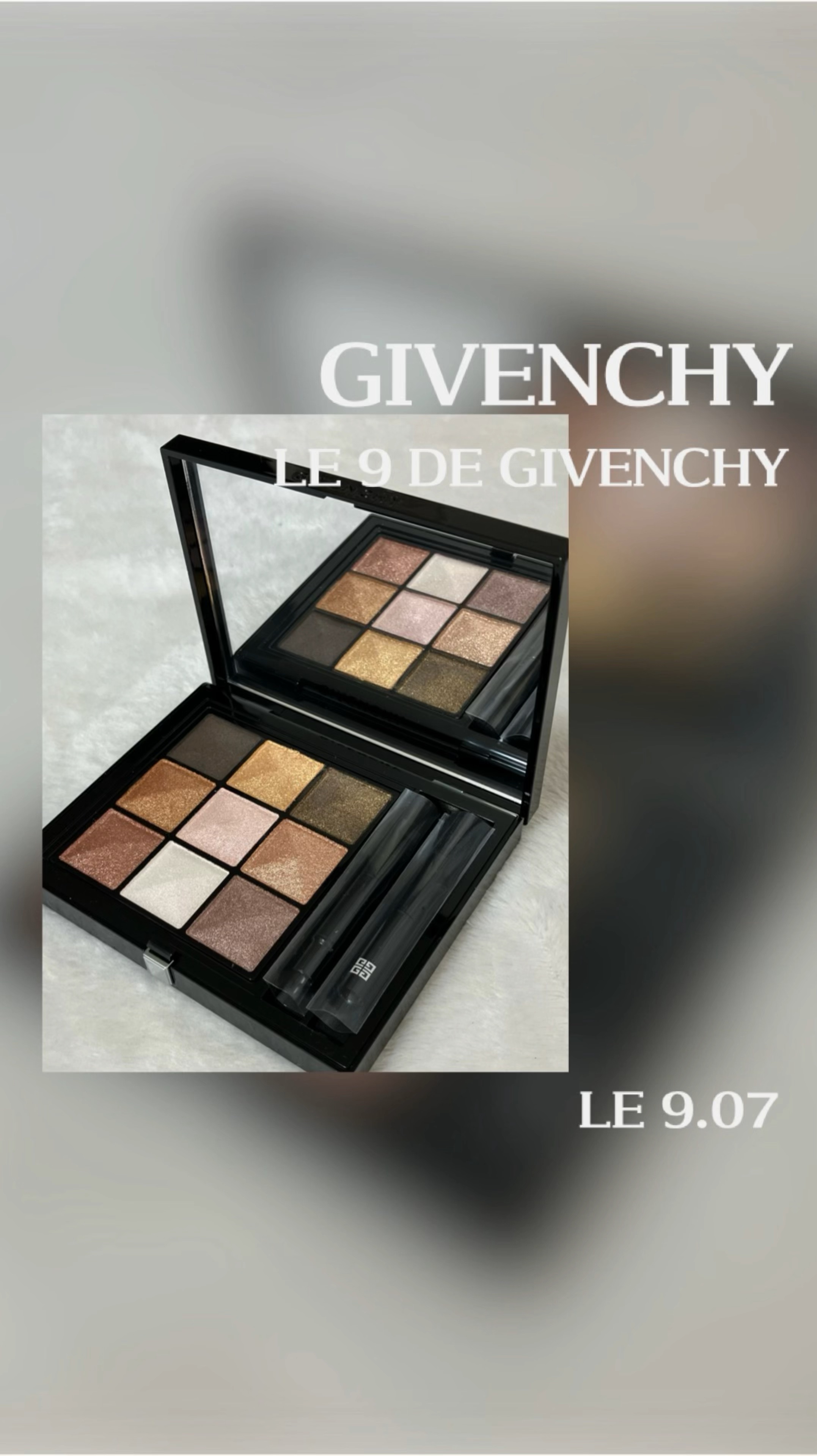 ル・ヌフ・ジバンシイ/GIVENCHY/アイシャドウパレットの人気ショート動画