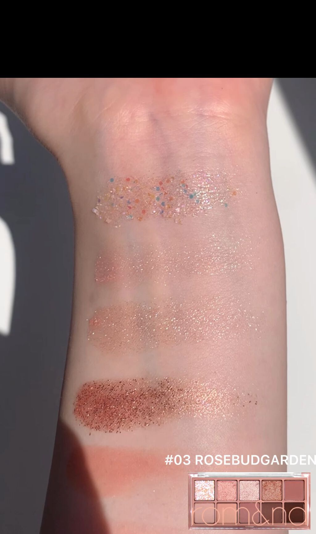 ベターザンパレット/rom&nd/アイシャドウパレットの人気ショート動画