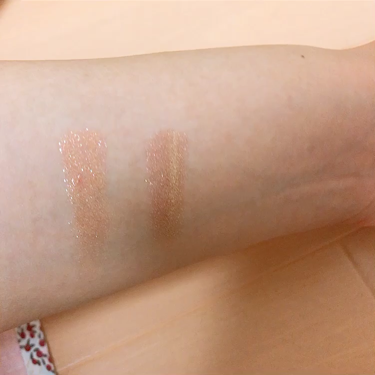 グリッタープリズム シャドウ/MISSHA/グリッターを使ったクチコミ（3枚目）
