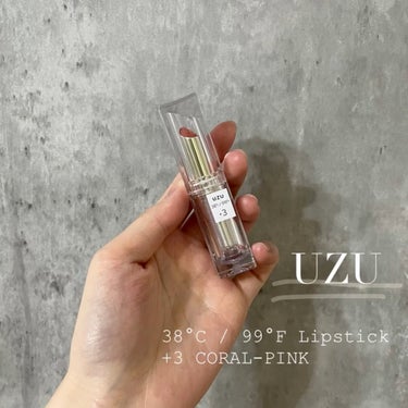  38°C / 99°F Lipstick <TOKYO>/UZU BY FLOWFUSHI/口紅を使ったクチコミ（1枚目）