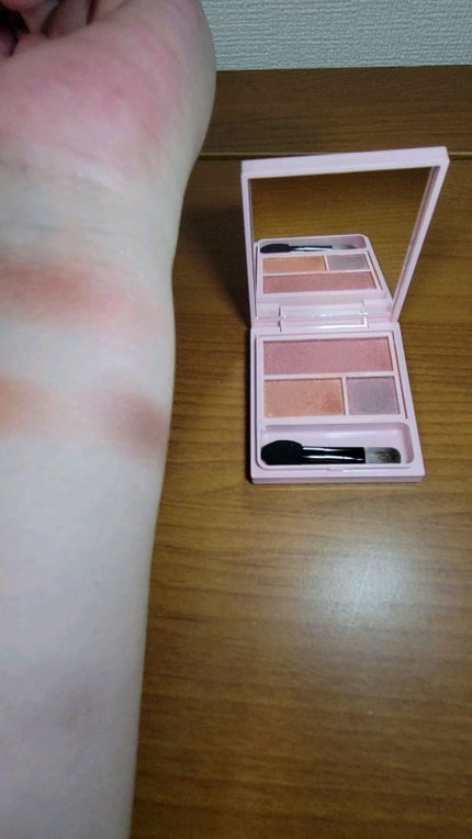 フーミー アイシャドウパレット/WHOMEE/アイシャドウパレットを使ったクチコミ(3枚目)