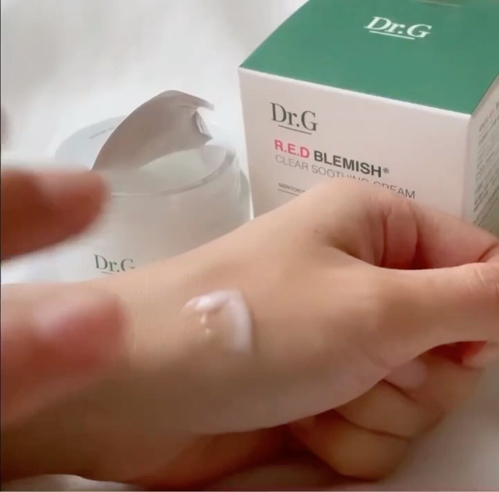 レッドB・Cスムージングクリーム/Dr.G/フェイスクリームを使ったクチコミ（2枚目）