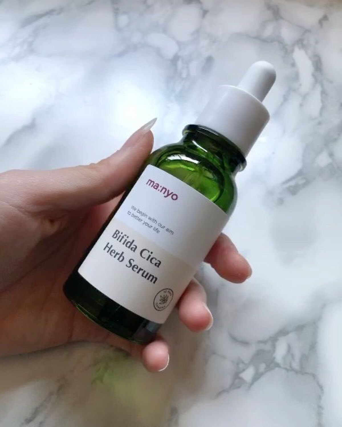 ビフィダシカハーブセラム/manyo/美容液を使ったクチコミ（3枚目）