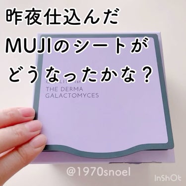 ローションシート（全体用）/無印良品/その他スキンケアグッズを使ったクチコミ（1枚目）