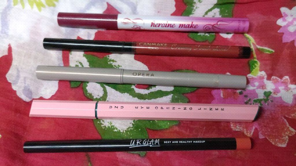 クリーミータッチライナー/キャンメイク/ジェルアイライナーを使ったクチコミ（1枚目）