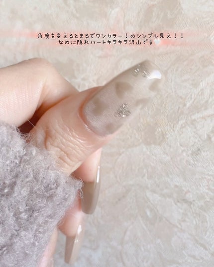 doi nudi gel/nailbayo/ジェルネイルを使ったクチコミ(1枚目)