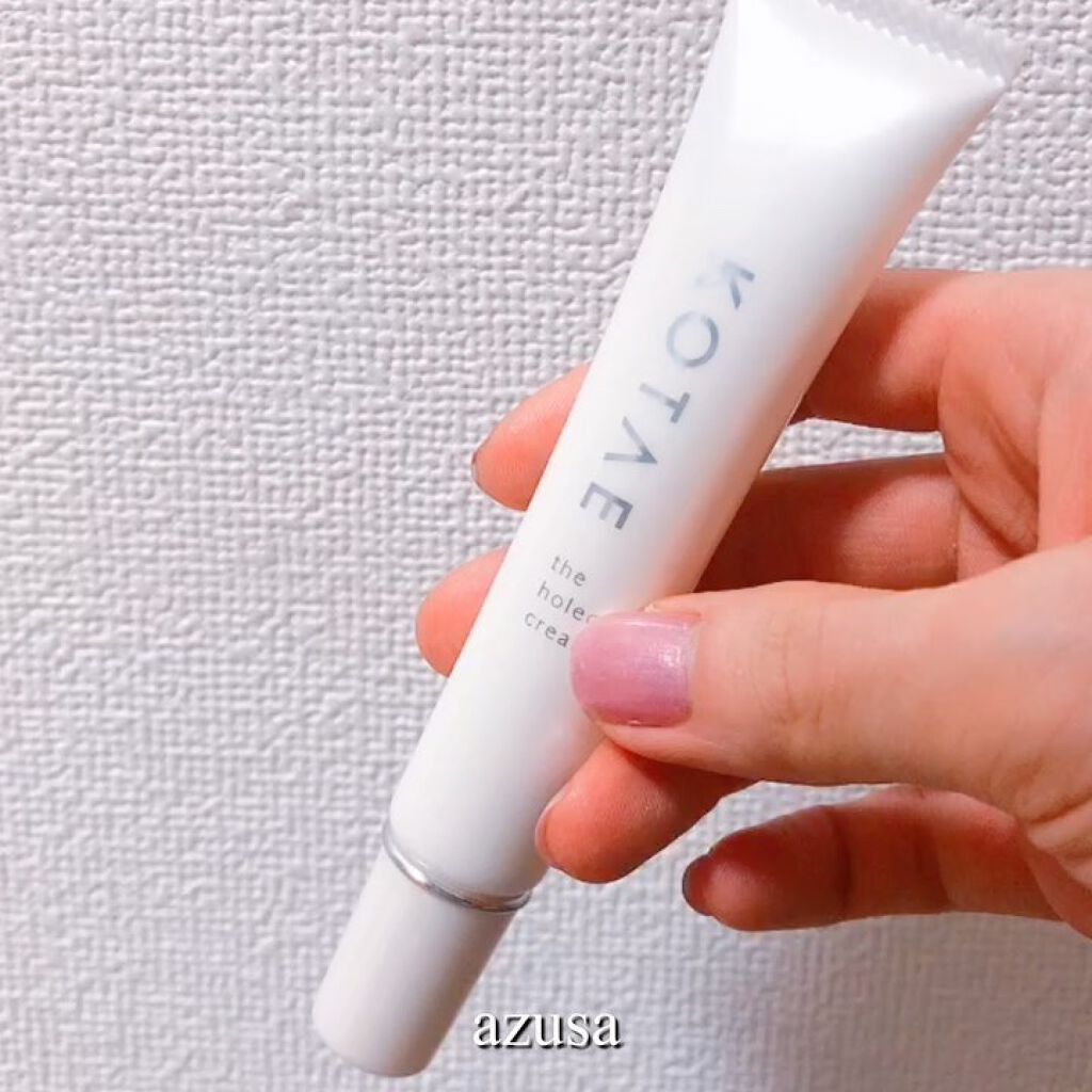the holecare cream/KOTAE/フェイスクリームの動画クチコミ4つ目