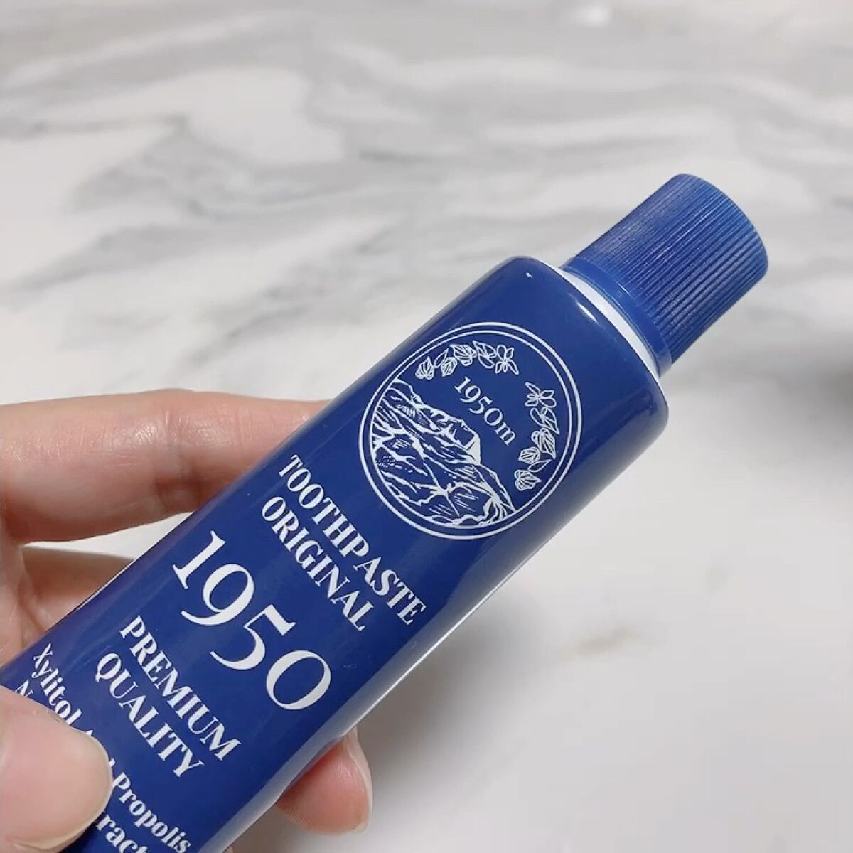 チェジュミネラルソルトブルーオーガニック歯磨き粉/1950/歯磨き粉の動画クチコミ1つ目