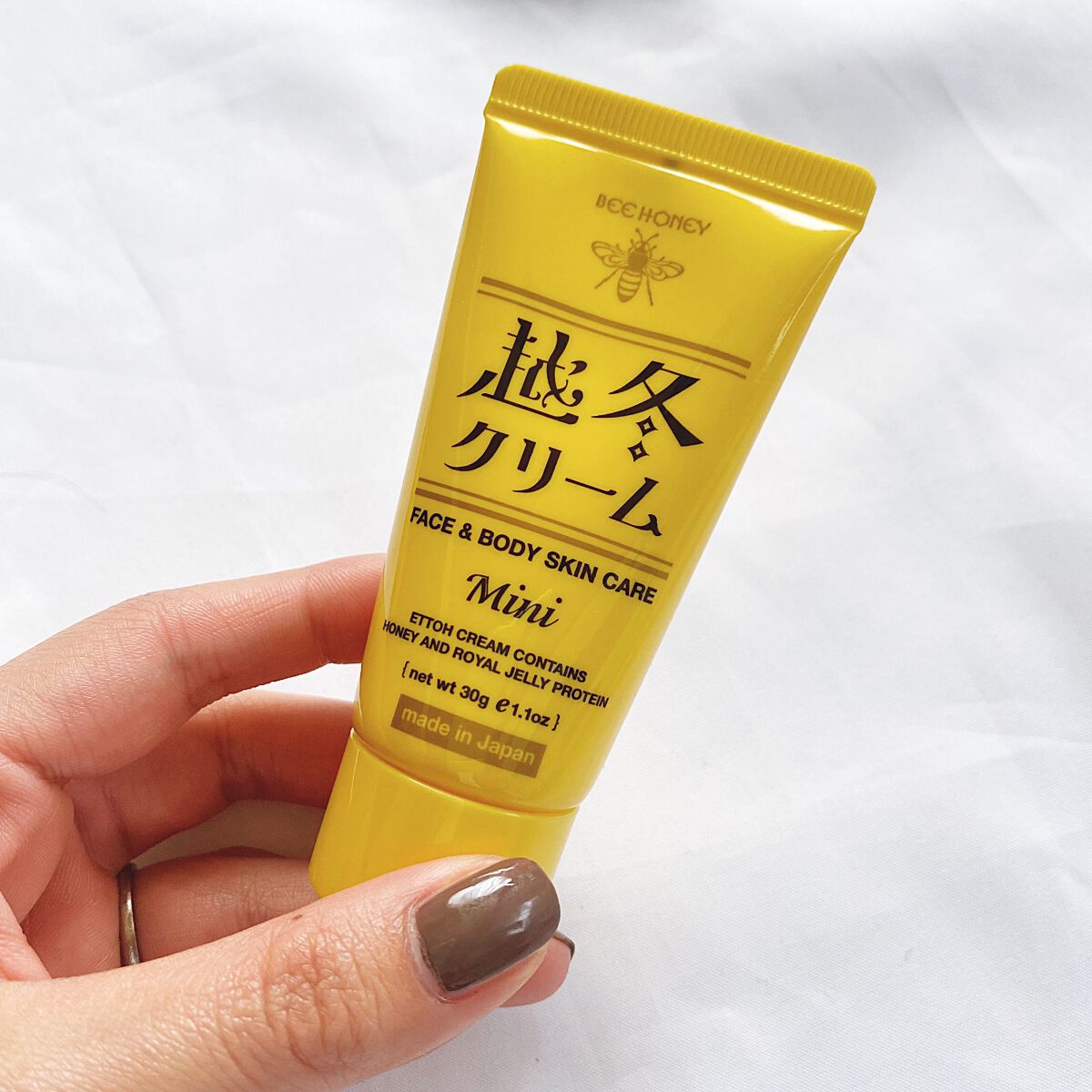 越冬クリームｎ/ビーハニー/ボディクリームを使ったクチコミ（1枚目）