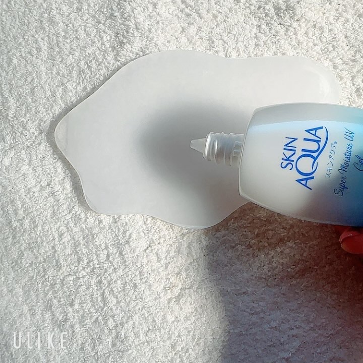 スキンアクア スーパーモイスチャージェル/スキンアクア/日焼け止めジェルを使ったクチコミ（3枚目）
