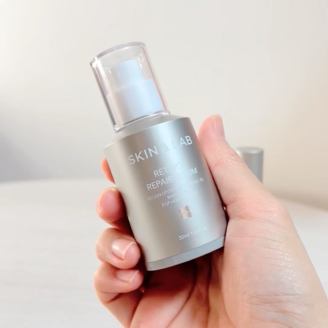 ヴィーガンリポソームレチノールセラム/SKIN&LAB/美容液を使ったクチコミ（3枚目）