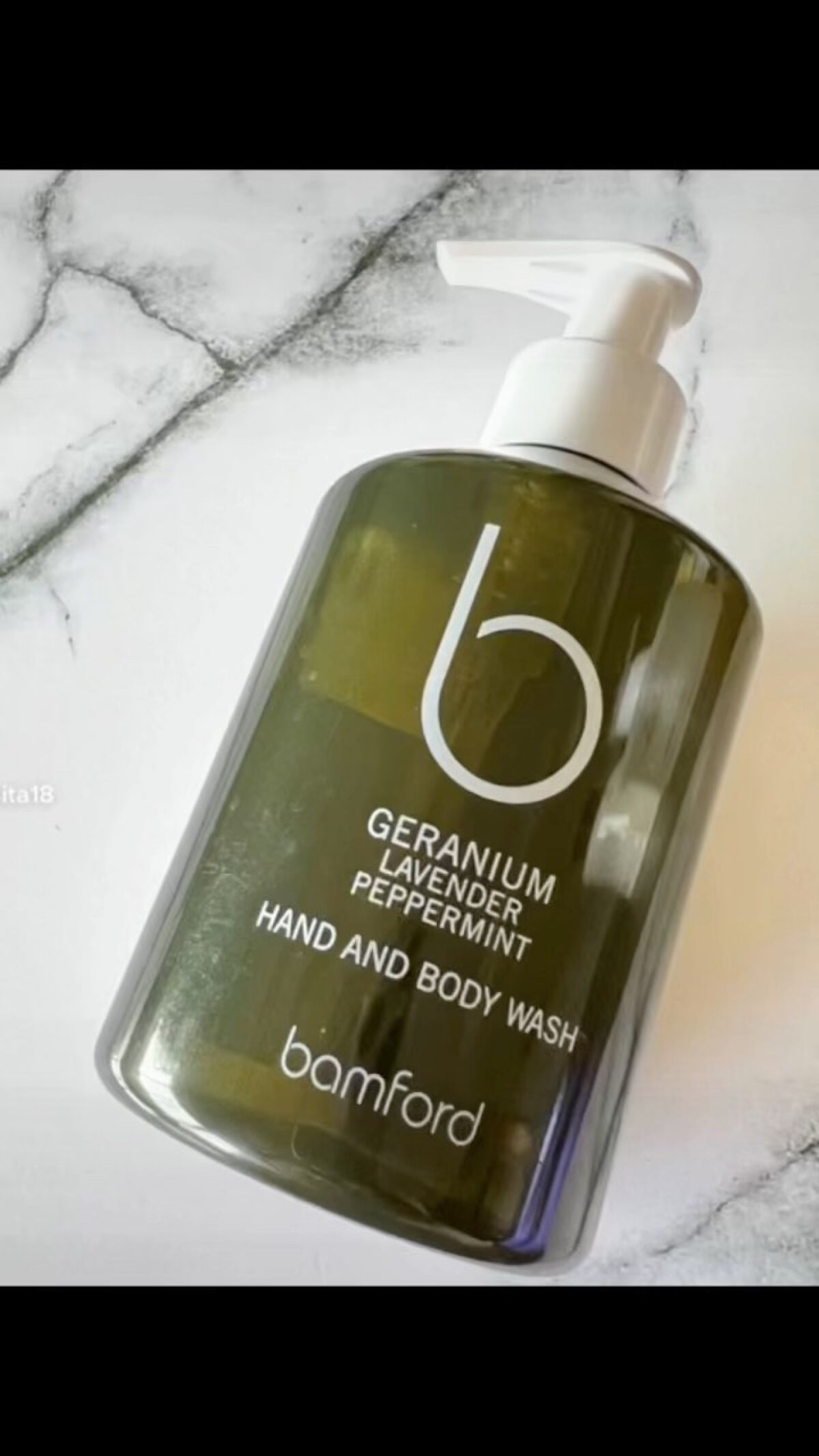  #My推しコスメ 
バンフォード
ハンド＆ボディウォッシュを使い切りました😄

イギリスのサステナブルなライフスタイルブランドで
お値段はちょっと高いかなーって感じたのですが、毎日手を洗い続けて1ヶ月半ぐらい持ちました。

少量でしっか