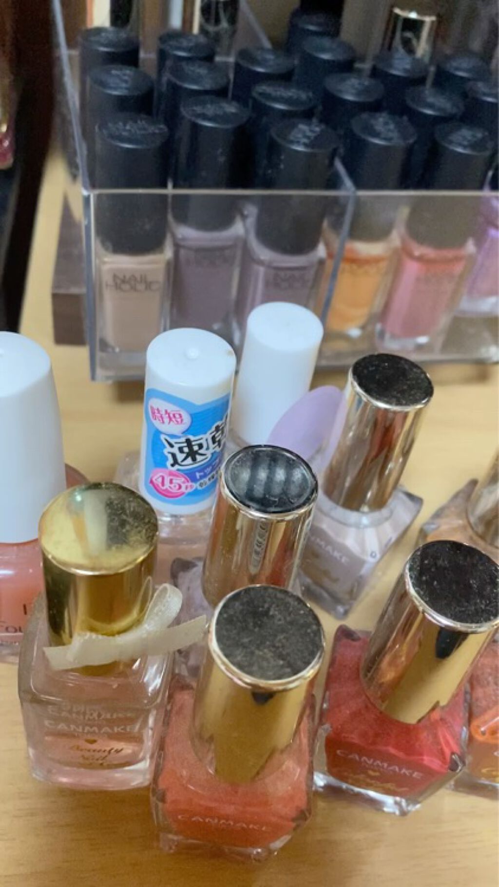 カラフルネイルズ/キャンメイク/マニキュアを使ったクチコミ（3枚目）