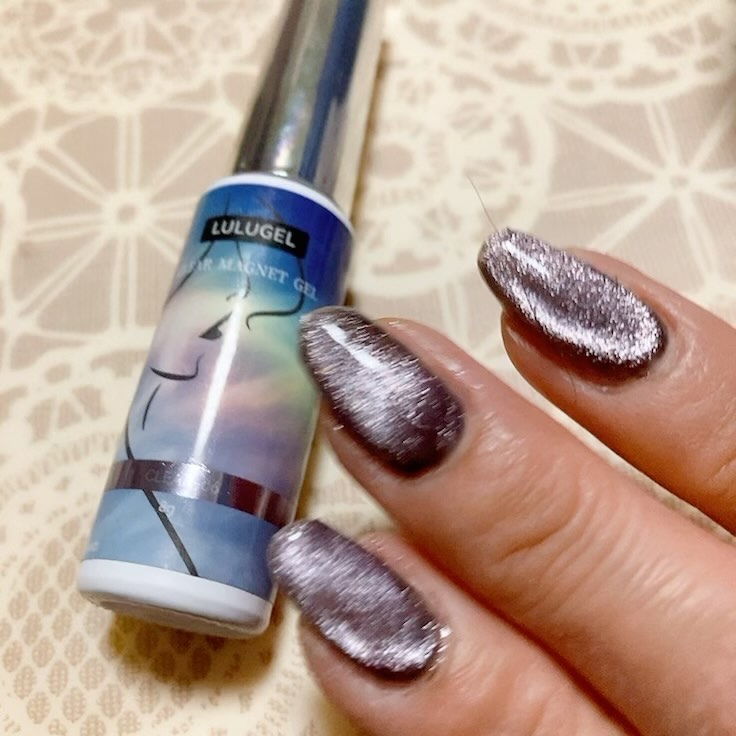 七彩マグネットジェル/LULUGEL/ジェルネイルを使ったクチコミ（1枚目）