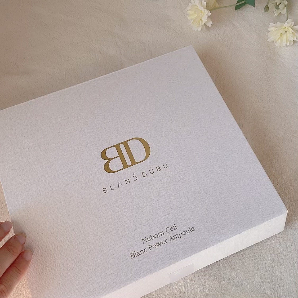 [ブランドゥブ] ヌボンセル ブランパワーアンプル/BLANC DUBU/美容液を使ったクチコミ（2枚目）