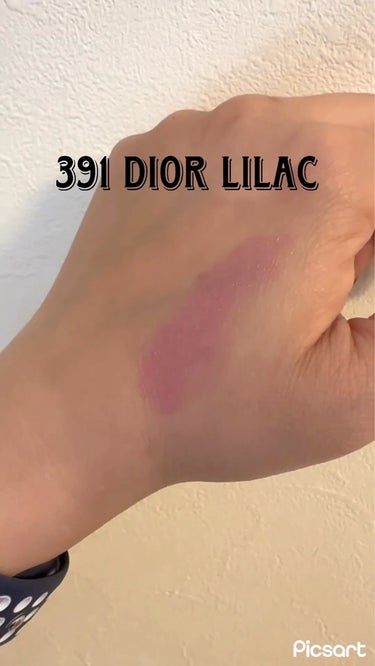 Dior
ディオール アディクト リップスティック
391ディオール ライラック

青とピンクのラメが入っていて、めちゃくちゃかわいい🩷
春の日差しのお出かけにすごく合います。

#Dior #ディオー