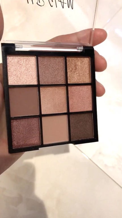 UR GLAM BLOOMING EYE COLOR PALETTE/U R GLAM/アイシャドウパレットを使ったクチコミ(3枚目)
