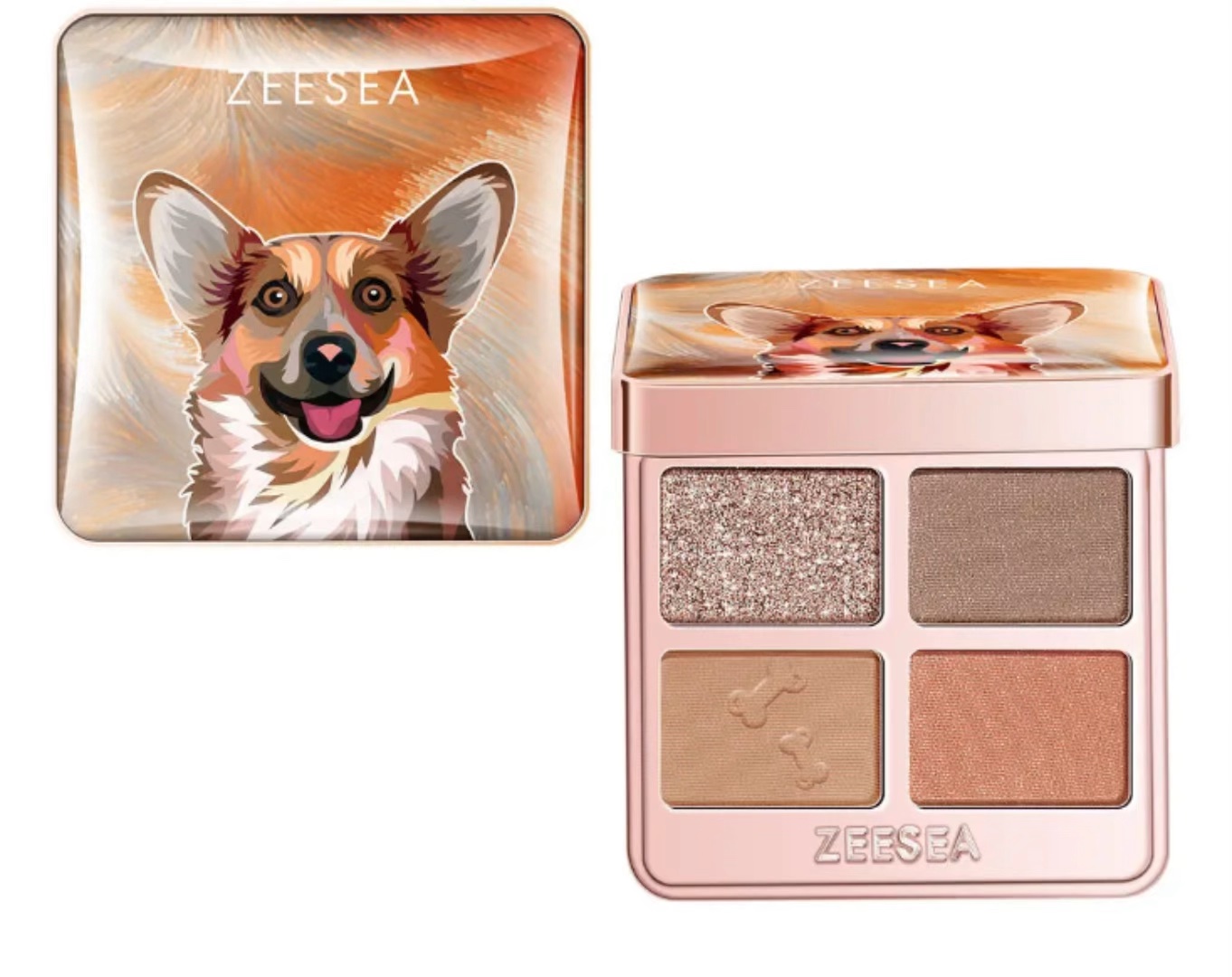 アニマルアイシャドウ(4シェード)/ZEESEA/アイシャドウパレットの人気ショート動画