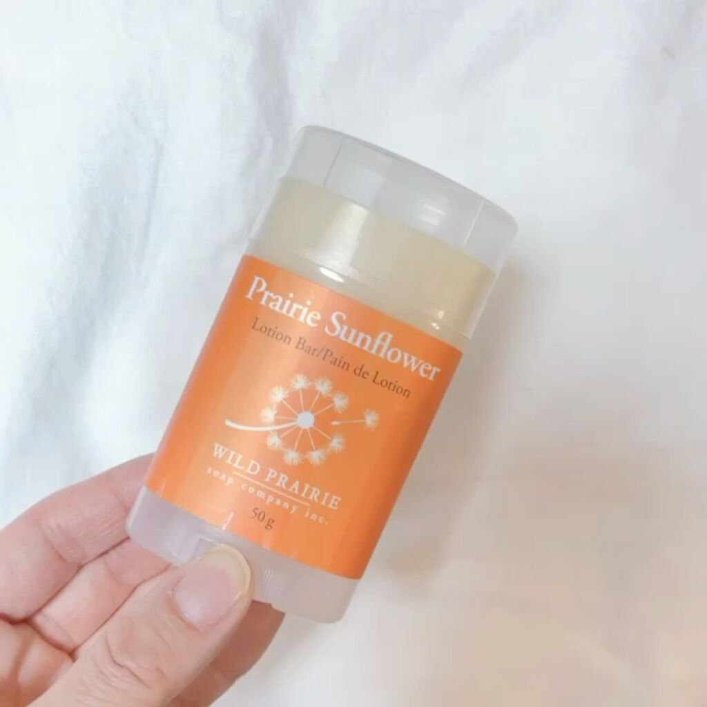 ローションバー  サンフラワー/Wild Prairie Soap/ボディローションを使ったクチコミ（3枚目）