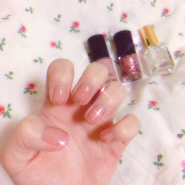 ジェルボリュームトップコート/キャンメイク/ネイルトップコートを使ったクチコミ（1枚目）