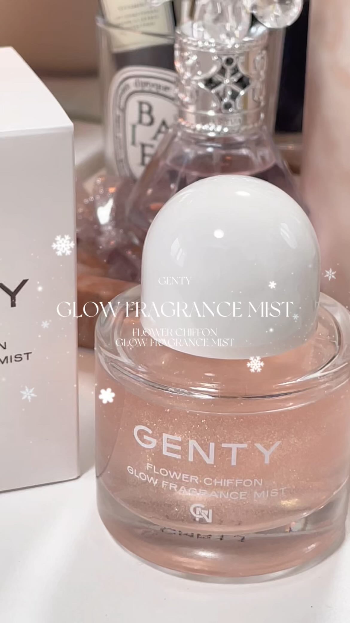 フラワーシフォングロウ フレグランスミスト/GENTY/香水(レディース)を使ったクチコミ（1枚目）