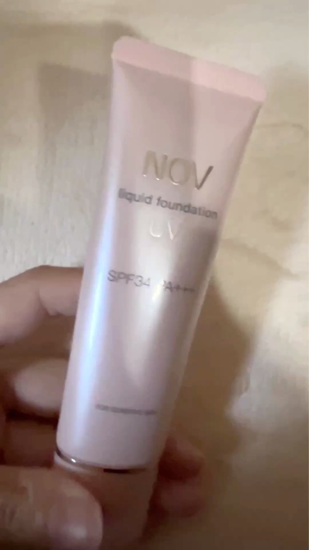 リキッドファンデーション UV/NOV/リキッドファンデーションの動画クチコミ1つ目