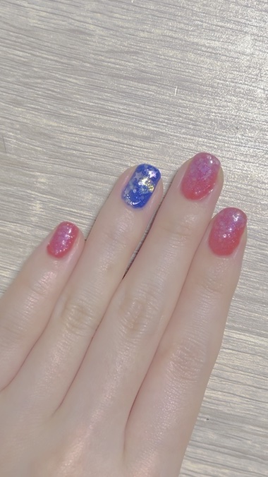 #セルフネイル,#ジェルネイル,#シンプルネイル,#キラキラネイル,#ディズニーネイル,#ブルベネイルのネイルデザイン