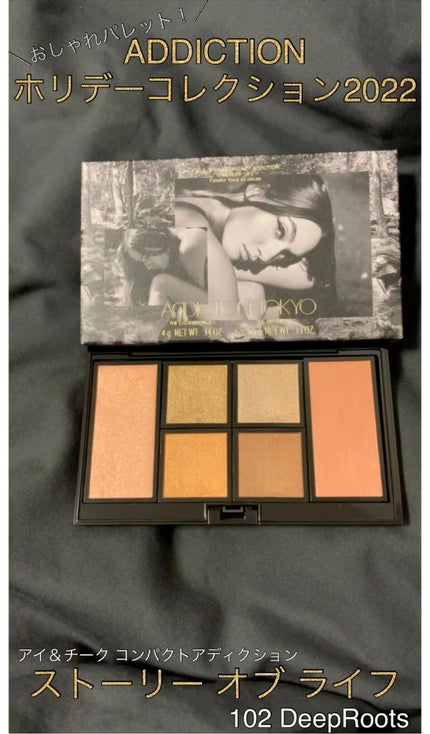 アイ & チーク コンパクトアディクション “ストーリー オブ ライフ”/ADDICTION/アイシャドウパレットの人気ショート動画