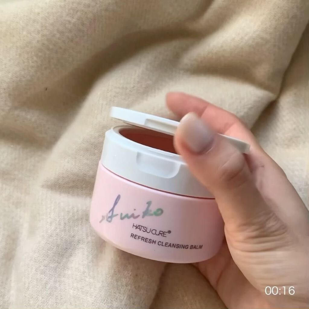 SUIKO HC リフレッシュクレンジングバーム/SUIKO HATSUCURE/クレンジングバームを使ったクチコミ（2枚目）