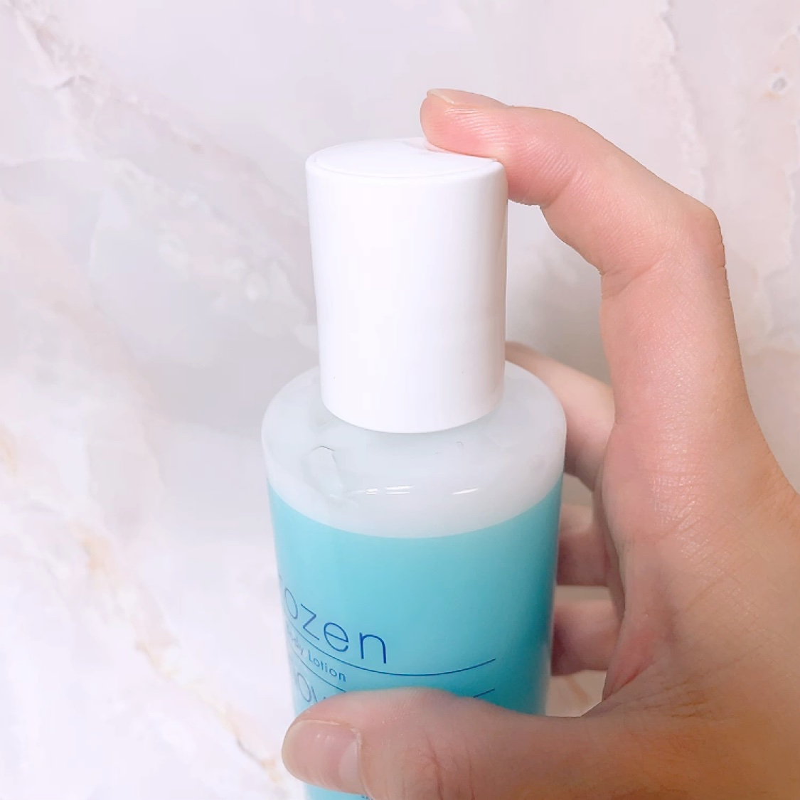 フローズンシャワー/MOC/ボディローションの動画クチコミ3つ目