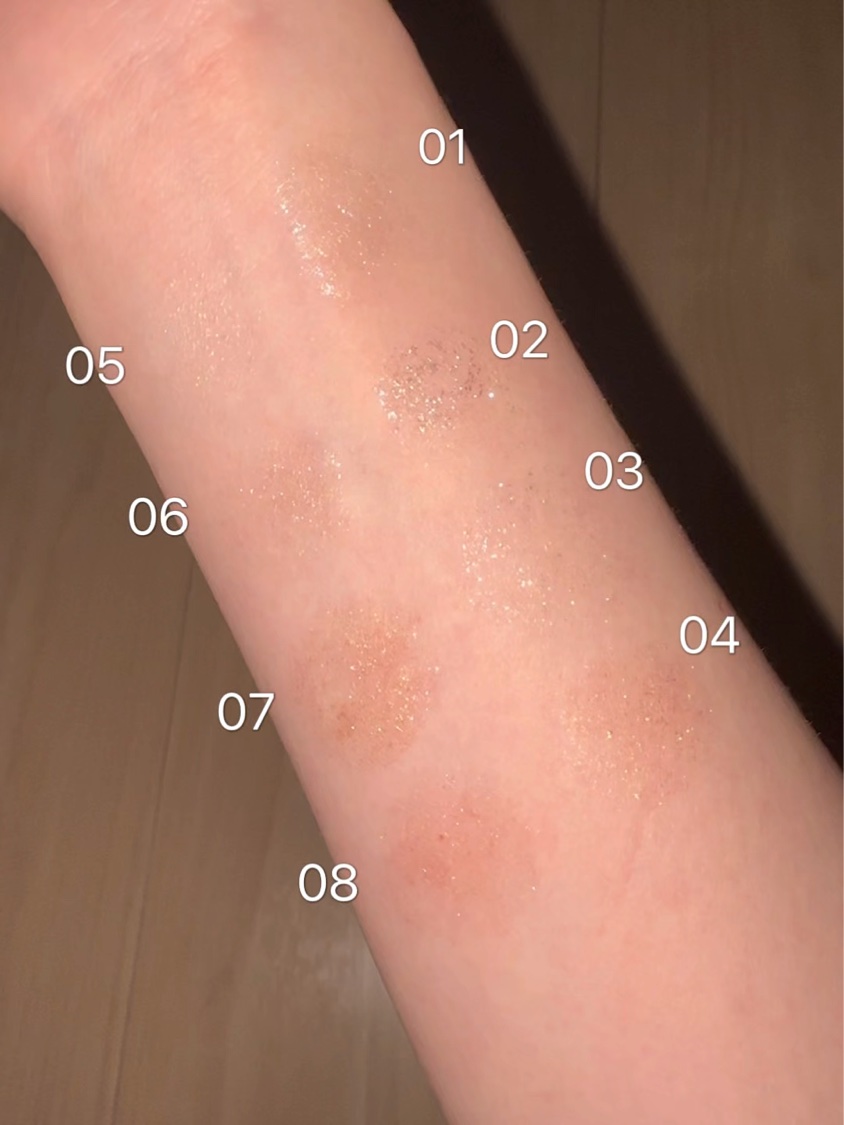 カラーグラム ぷるんジェリービームスティック 05 ときめきピンク/Colorgram/グリッターを使ったクチコミ（3枚目）