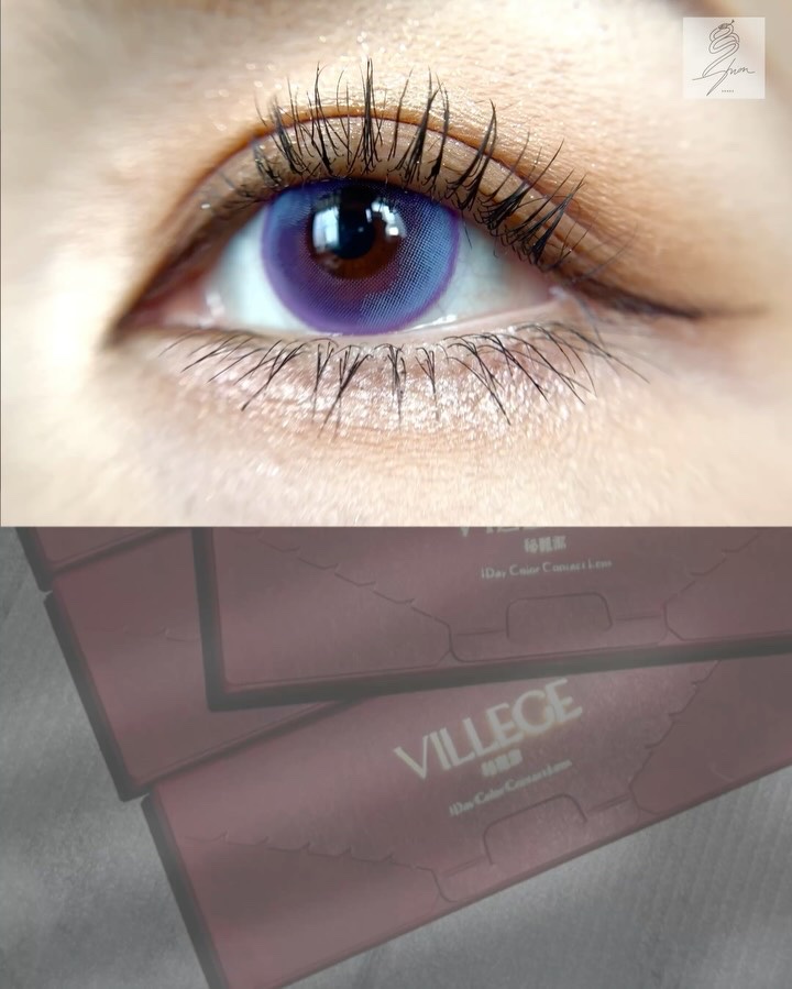 VILLEGE/RICH STANDARD/ワンデー（１DAY）カラコンの動画クチコミ1つ目