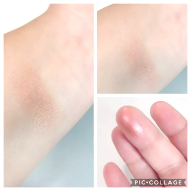 トゥルーディメンショングロウチーク/hince/パウダーチークを使ったクチコミ（2枚目）