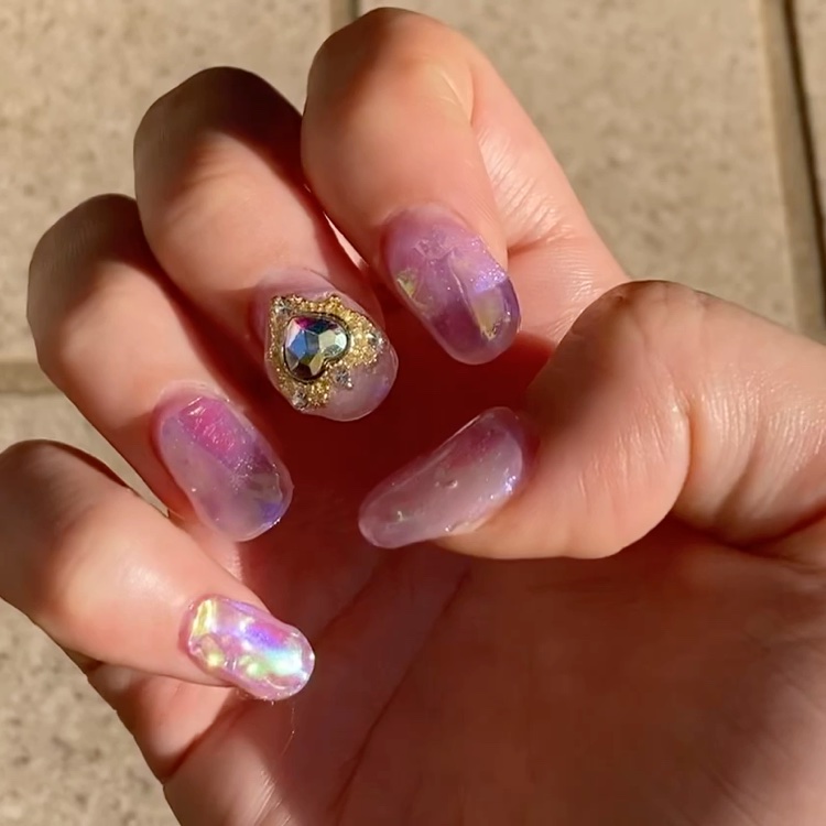 ネイルタウンジェル ティントグロスジェル /NAILTOWN/ジェルネイルの動画クチコミ4つ目