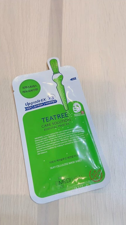 ティーツリーケア ソリューション エッセンシャルマスクEX/MEDIHEAL/シートマスク・パックの人気ショート動画