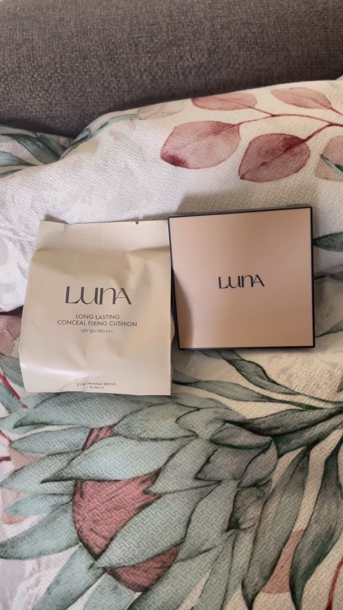  ロングラスティングコンシールフィクシングクッション /LUNA/クッションファンデーションを使ったクチコミ（1枚目）