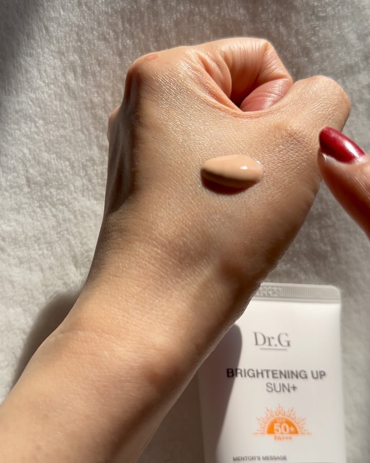 ブライトニングアップサンプラス/Dr.G/日焼け止めクリームを使ったクチコミ（3枚目）
