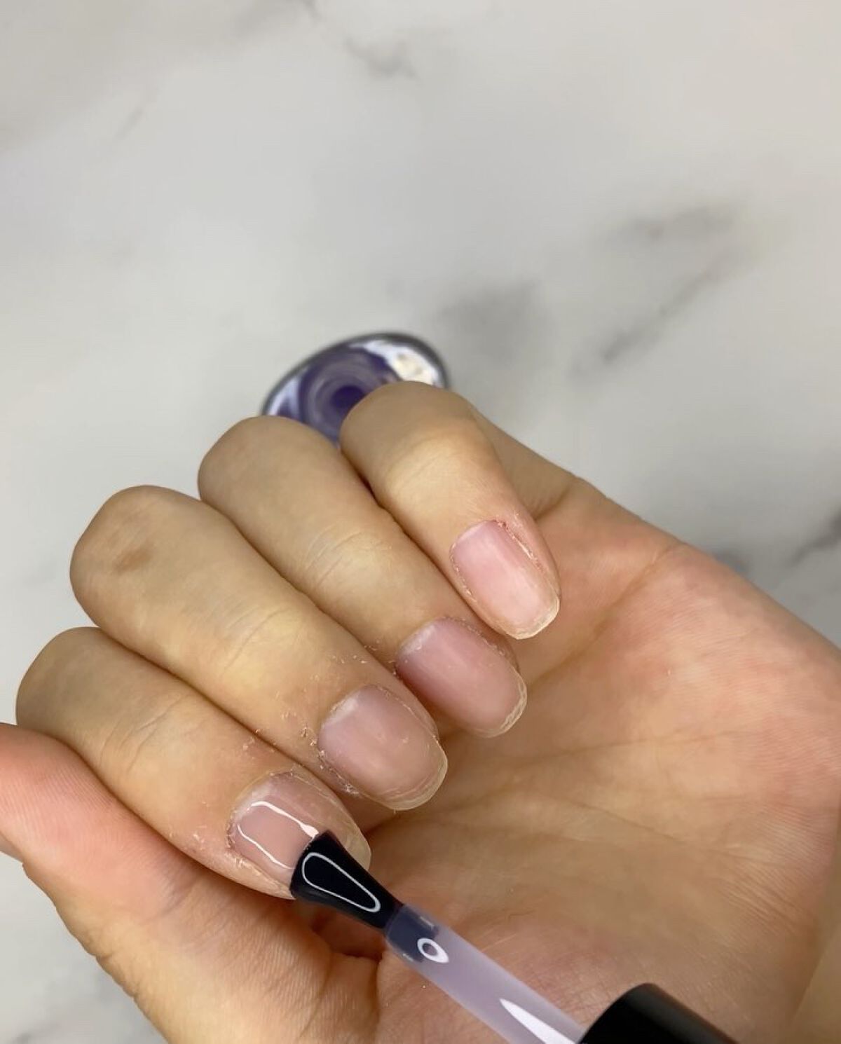 プレビュート クリア/プレビュート/オールインワンネイルを使ったクチコミ（3枚目）