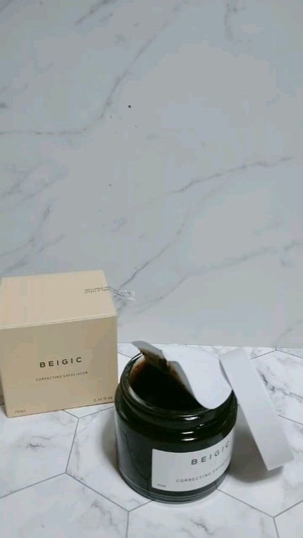 コレクティングエクスフォリエーター/BEIGIC/スクラブ・ゴマージュを使ったクチコミ(1枚目)