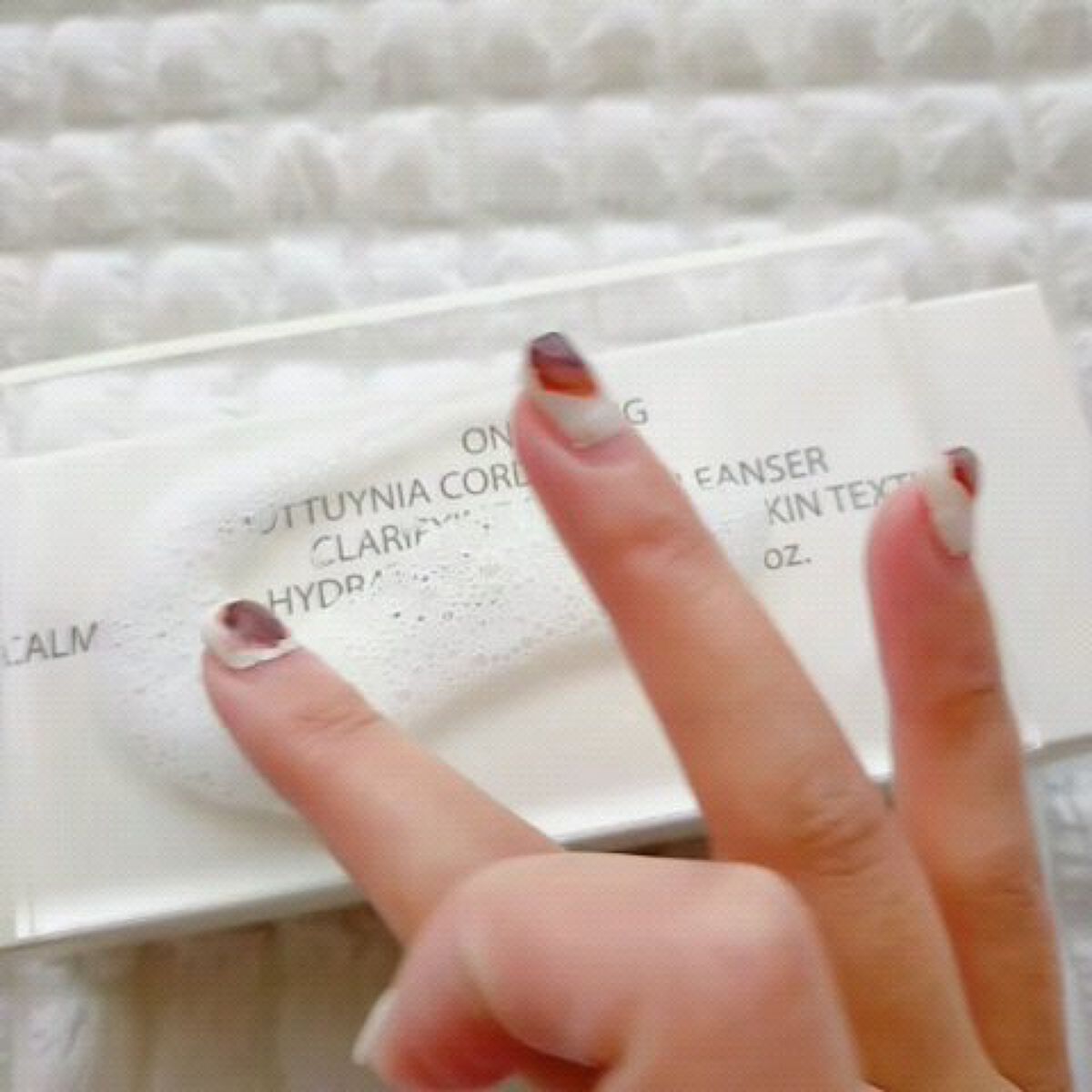 ドクダミ弱酸性フォームクレンジング/ONE THING/洗顔フォームの動画クチコミ5つ目