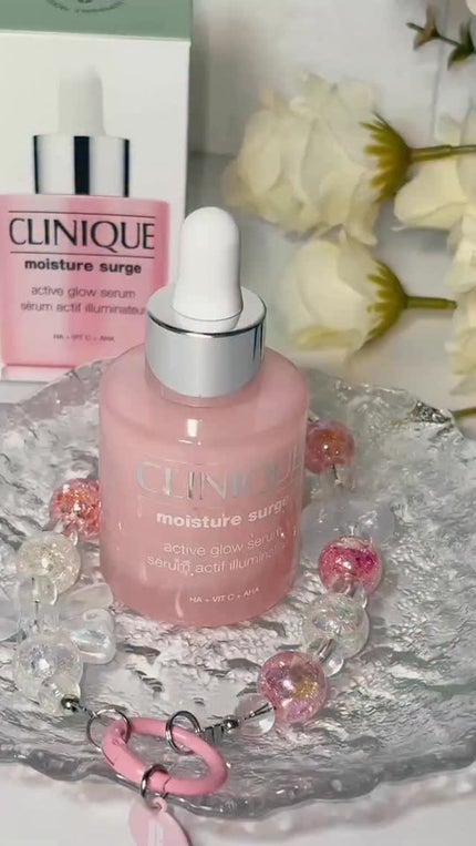 モイスチャー サージ グロウ リファイン セラム(美容液)/CLINIQUE/美容液の人気ショート動画